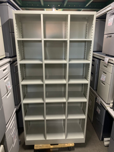 3列オープン書庫　シューズボックスにも使えそうです