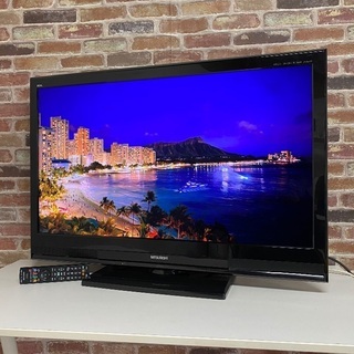 即日受渡❣️三菱省エネLED40型TV高音質DIATONスピーカ...