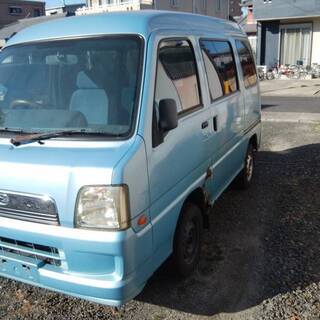 ■物置として使用していた。サンバー4WD 5MT□過走行■積載引き取り限定■の画像