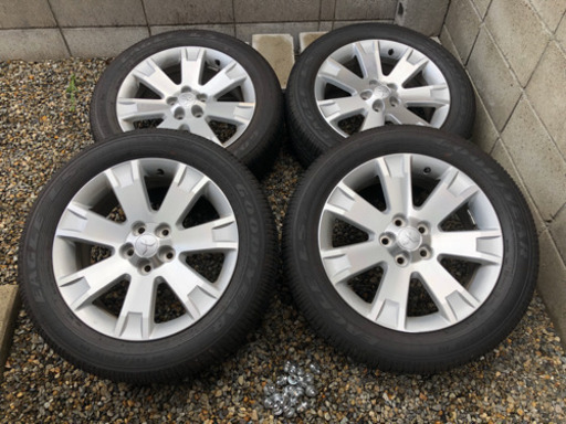 デリカD5 純正タイヤ（ホイール付）225/55R18