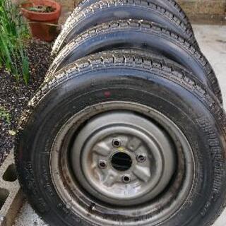 家にあったタイヤあげますの画像