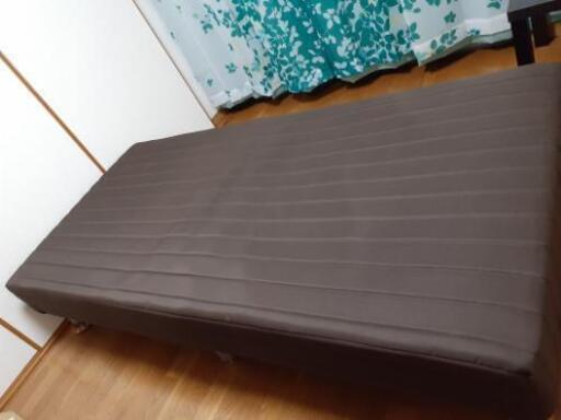 値下げしました‼️ ニトリ シングルベッド　マットレス一体型