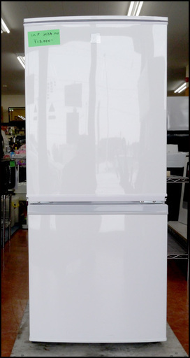 お勧め品！ SHARP シャープ 冷蔵庫 140ℓ SJ-14E4 2017年製造 39TOP