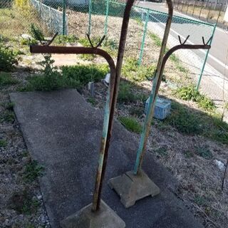 物干し台　中古差し上げます。