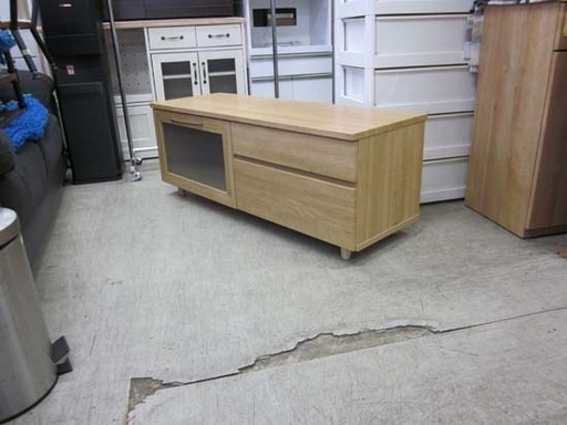 南12条店 テレビ台 幅120cm ローボード テレビボード ライトブラウン