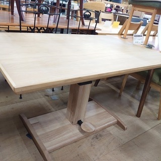 店舗同時販売中】シギヤマ家具 昇降テーブル SAVONAⅡ