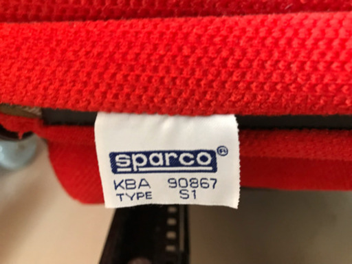 スパルコ　sparco  セミバケットシート2脚