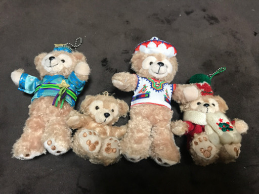 ダッフィーぬいば、ぬいぐるみストラップ、まとめ売り