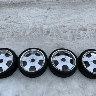 スバル車等PCD100ホイールSSR  VIENNA 深リムディッシュ