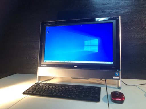WIN10★薄型NEC★Wi-Fi☆1000G★DVD書込対応★vn370ブラック