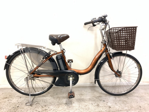 新基準ヤマハパスナチュラ24インチ　8.9Ah電動自転車中古
