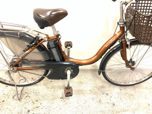 新基準ヤマハパスナチュラ24インチ　8.9Ah電動自転車中古