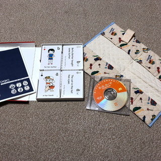 BBカードとカード用ケースのセット／セルム児童英語研究会の画像
