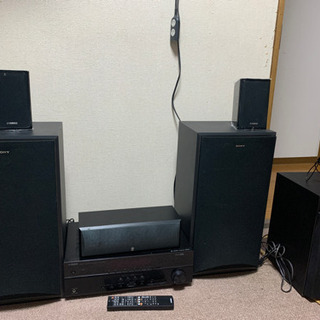 YAMAHA ホームシアター　スピーカー　ウーハー付き