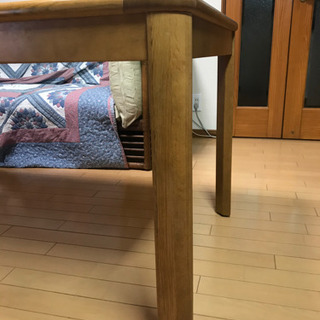 取引き中　お問い合わせ、順番待ち多数の為ご返信出来ない場合がございます【差し上げます】サイズ可変スッキリ　ダイニングテーブルの画像