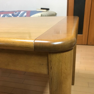 取引き中　お問い合わせ、順番待ち多数の為ご返信出来ない場合がございます【差し上げます】サイズ可変スッキリ　ダイニングテーブルの画像