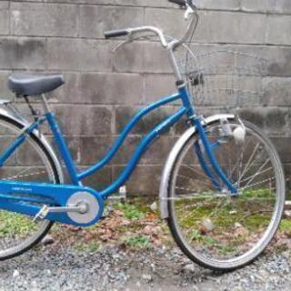 軽快車27インチ　ブルー