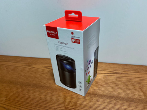 ★Anker Nebula capsule black 小型モバイルプロジェクター　ほぼ新品 美品