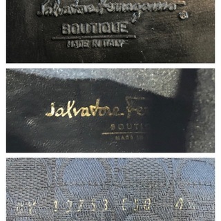Salvatore Ferragamo　定価71000円　レザーロングブーツの画像