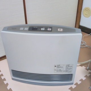 【あげます】　ガスファンヒーター（ガスコード付き）