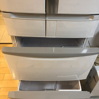 日立 ノンフロン冷蔵庫 R-F480E 475L 送料込。取説あり。 R-F480E：日立の家電品