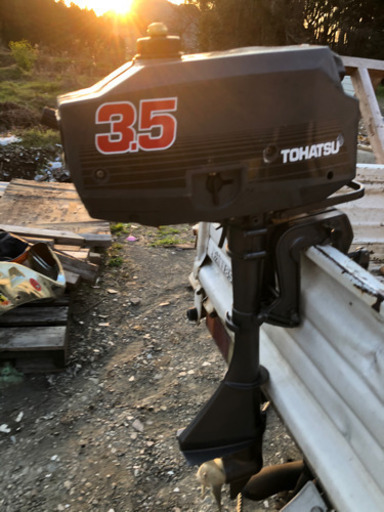 船外機トーハツ(お話し中)