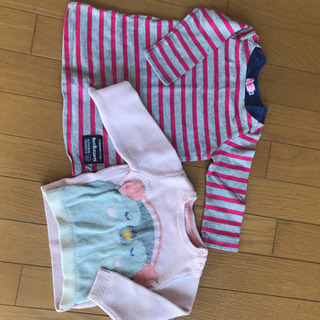 女の子80サイズの服