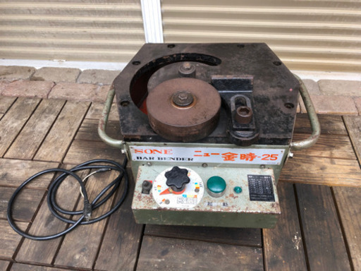 ◆曽根 バーベンダー ニュー金時-25 SONE 単相100V 鉄筋ベンダー