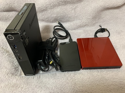 小型デスクトップパソコン Lenovo ThinkCentre M83 Tiny SSD 128GB Office365インストール済 4K再生可能