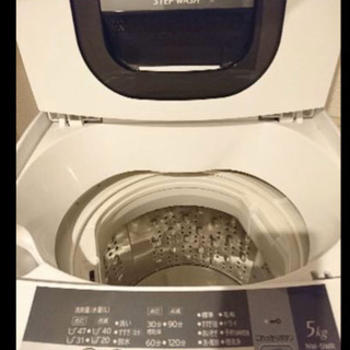 洗濯機HITACHI(2016年製)冷蔵庫SHARP(2015年製)の画像