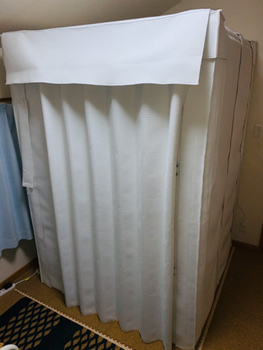 防音シェルター　ソフト音DXタイプ　ホワイト