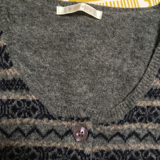 ワールド★ウール混ベスト