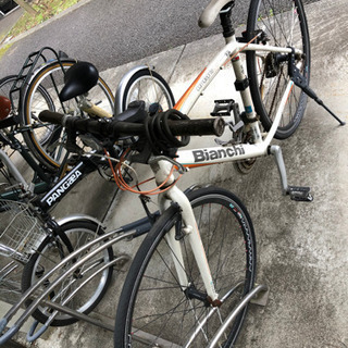 【故障品】クロスバイク　Bianchi カメレオンテ2
