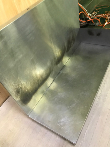 業務用ガスコンロ台　幅1300mm 奥行570mm 高さ920mm