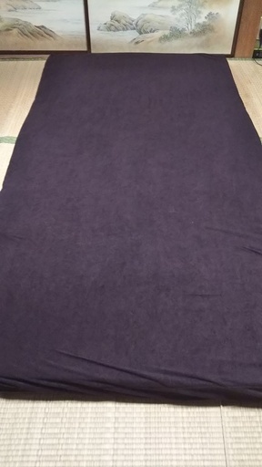 ふかふかシングルマットレス黒