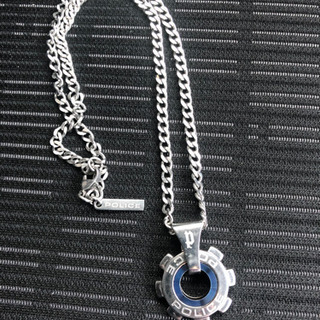☆ドリーム2号館☆ジモティー割引/POLICE ペンダント ネックレス ポリス ネックレス ペンダント ユニセックス 男女兼用 ペア オクタゴン
