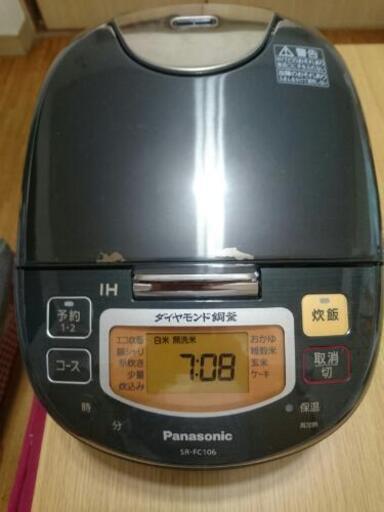 IHジャー 炊飯器 Panasonic  SR-FC106