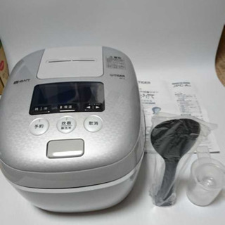 未使用品 展示品 TIGER タイガー 圧力IH炊飯ジャー JPC-A100-WH