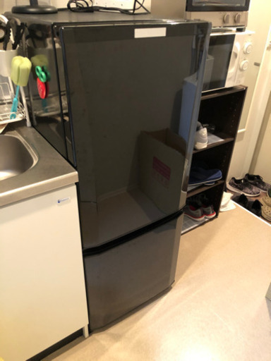 MR-P15D-B 三菱電機 2ドア冷蔵庫 150L サファイアブラック