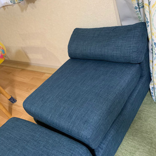 美品のオットマンの画像