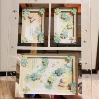  縦置き横置き自由自在✨写真たて