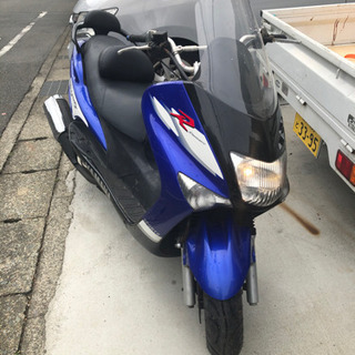 マジェスティ125FI コマジェ 青 希少※価格引下げ75000...