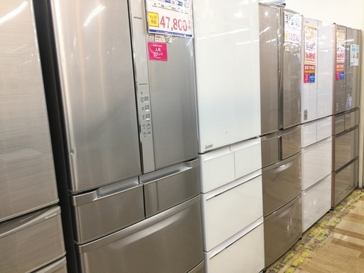 送料無料！　安心の1年保証付き！　MITSUBISHI 5ドア冷蔵庫【トレファク岸和田】