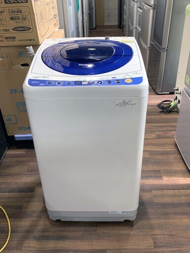 【苫小牧バナナ】2012年製 パナソニック/Panasonic 5.0kg 洗濯機 NA-FS50H5 ホワイト系 １人暮らし向け 清掃済み