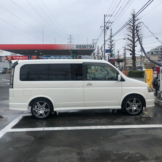 車検12月迄　ホンダ ステップワゴン RF7 スパーダ24T パールホワイトの画像