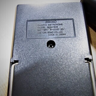【中古】ペースを一定にするメトロノーム（SQM-349）の画像