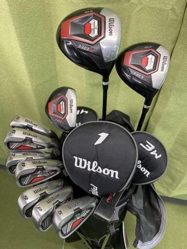 Wilson Golf☆ゴルフクラブセット☆キャディバック付き