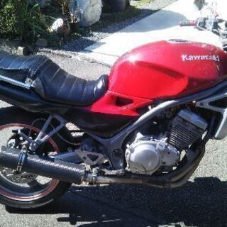 バイク売ります。カワサキバリオス250の画像
