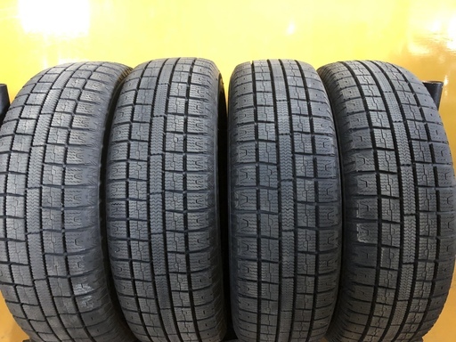【as15】スズキ等 13インチ スチールホイール　純正カバー 13インチ 4H-100 155/65R13 ＴＯＹＯ 4本セット 中