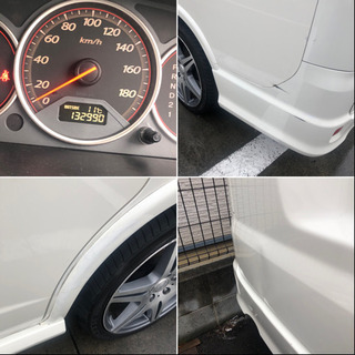 車検12月迄　ホンダ ステップワゴン RF7 スパーダ24T パールホワイトの画像